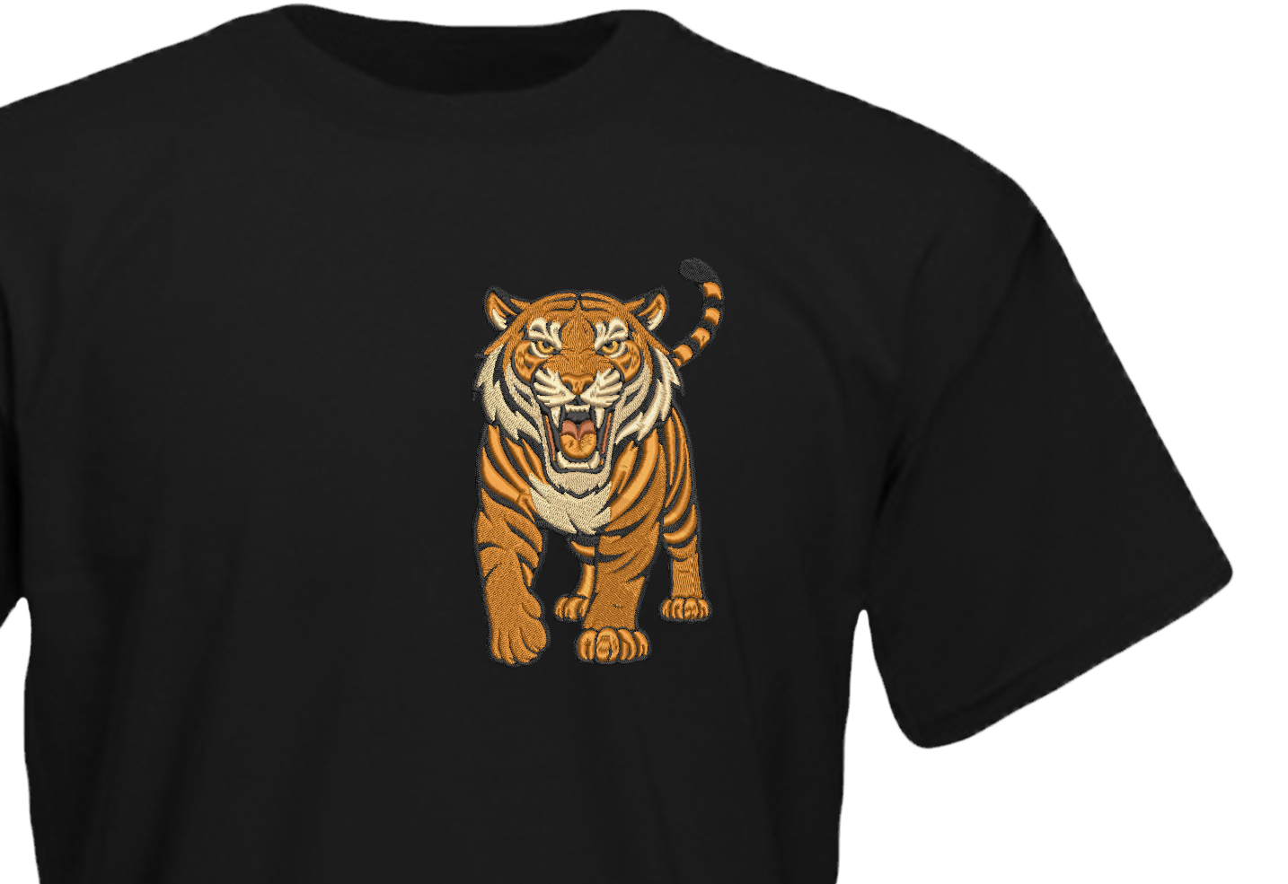 Tiger Embroidery T-shirt