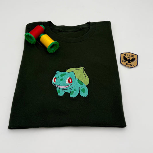 Bulbasaur Embroidered T-Shirt