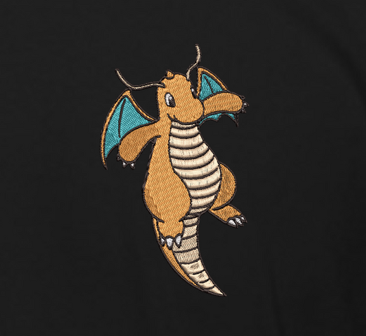 Dragonite Embroidery T-Shirt
