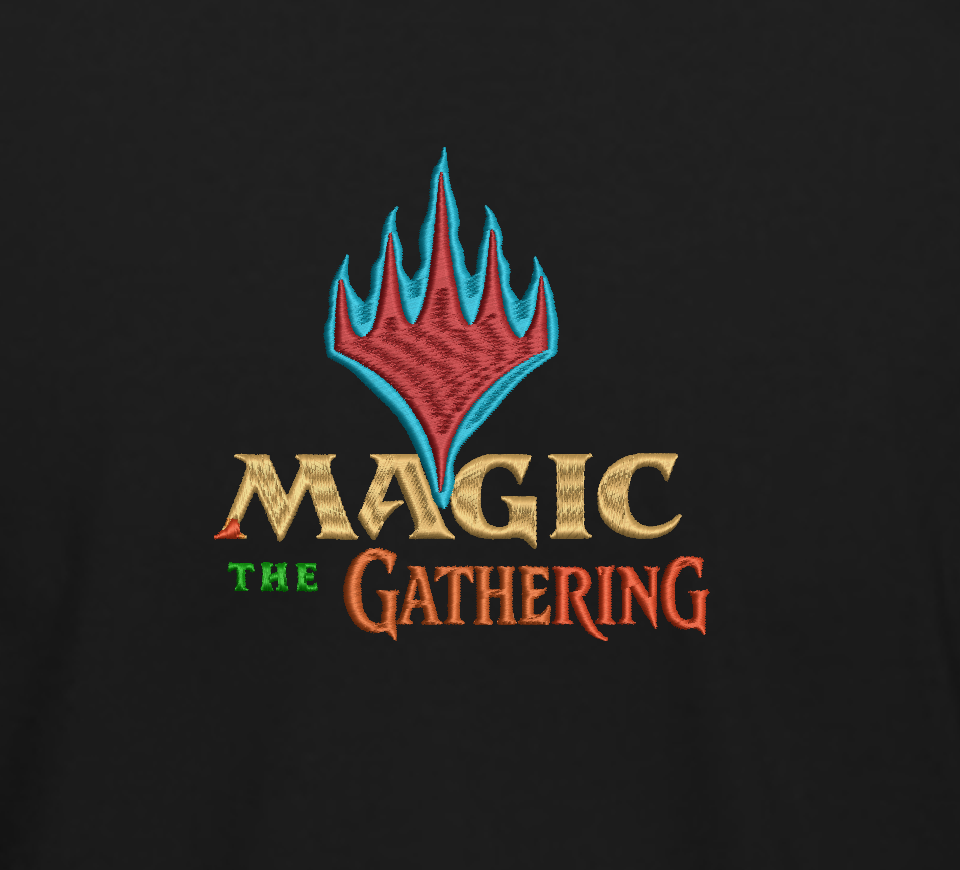 Magic The Gathering (MtG) Embroidery T-Shirt