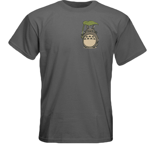 Totoro Embroidery T-Shirt